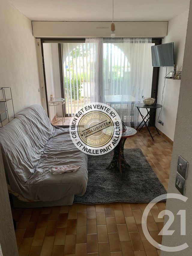 Appartement Studio cabine à vendre - 2 pièces - 21.59 m2 - LE BARCARES - 66 - LANGUEDOC-ROUSSILLON - Century 21 Zénith